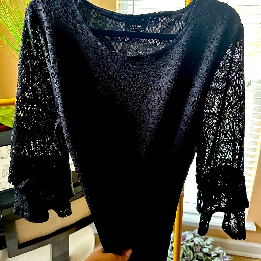 little black dress | casual lace